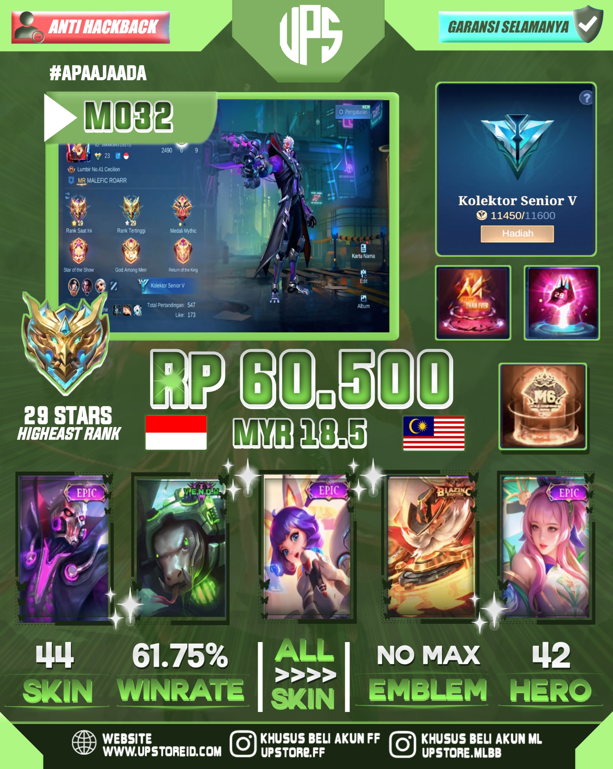AKUN MOBILE LEGENDS